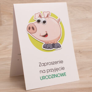 Zaproszenie na urodziny wzór nr 6 - do ręcznego wypisywania - obrazek 8