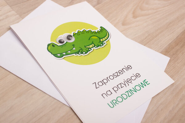 Zaproszenie na urodziny wzór nr 6 - do ręcznego wypisywania - obrazek 9