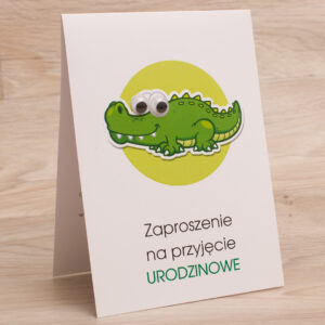 Zaproszenie na urodziny wzór nr 6 - do ręcznego wypisywania - obrazek 10