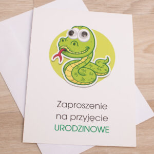 Zaproszenie na urodziny wzór nr 6 - do ręcznego wypisywania - obrazek 11