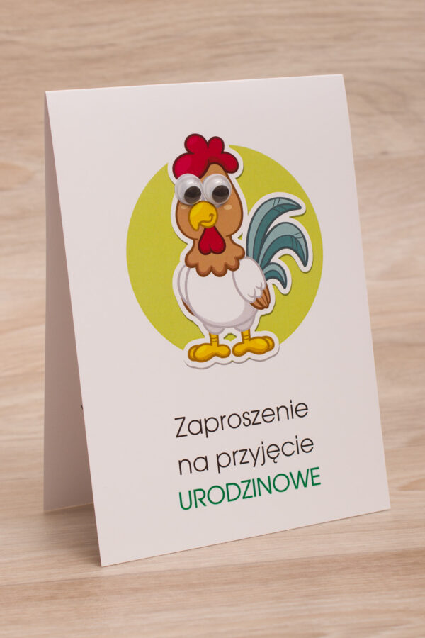 Zaproszenie na urodziny wzór nr 6 - do ręcznego wypisywania - obrazek 14